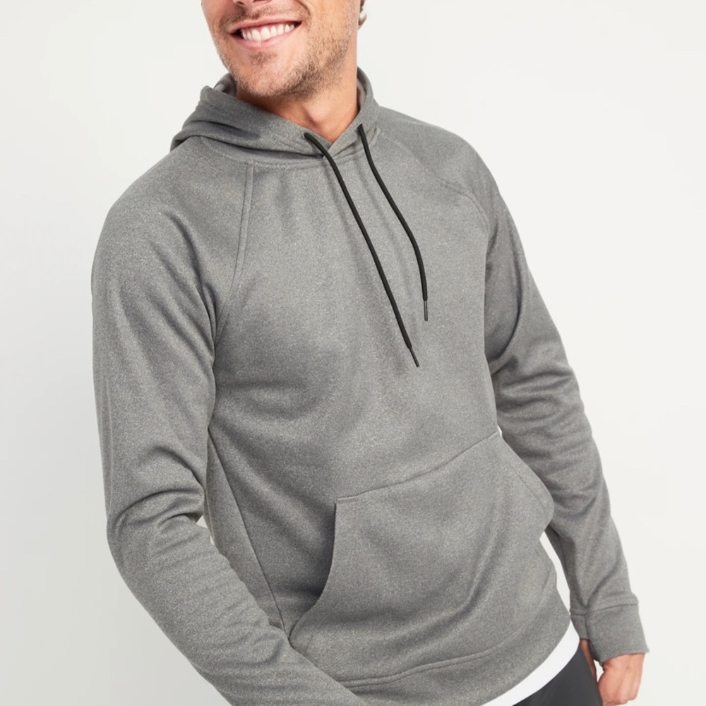 Dry-fit hoodie with tags